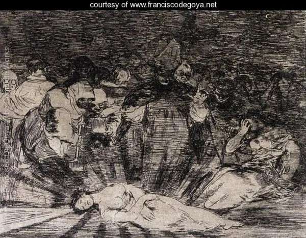 Goya: Truth has died. Dylan: Sometimes I think there are no words but these to tell what’s true…