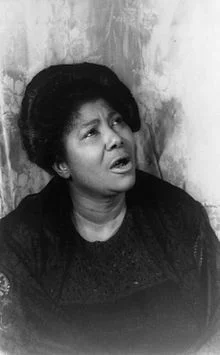 Mahalia Jackson, 1962 photo Wikipedia