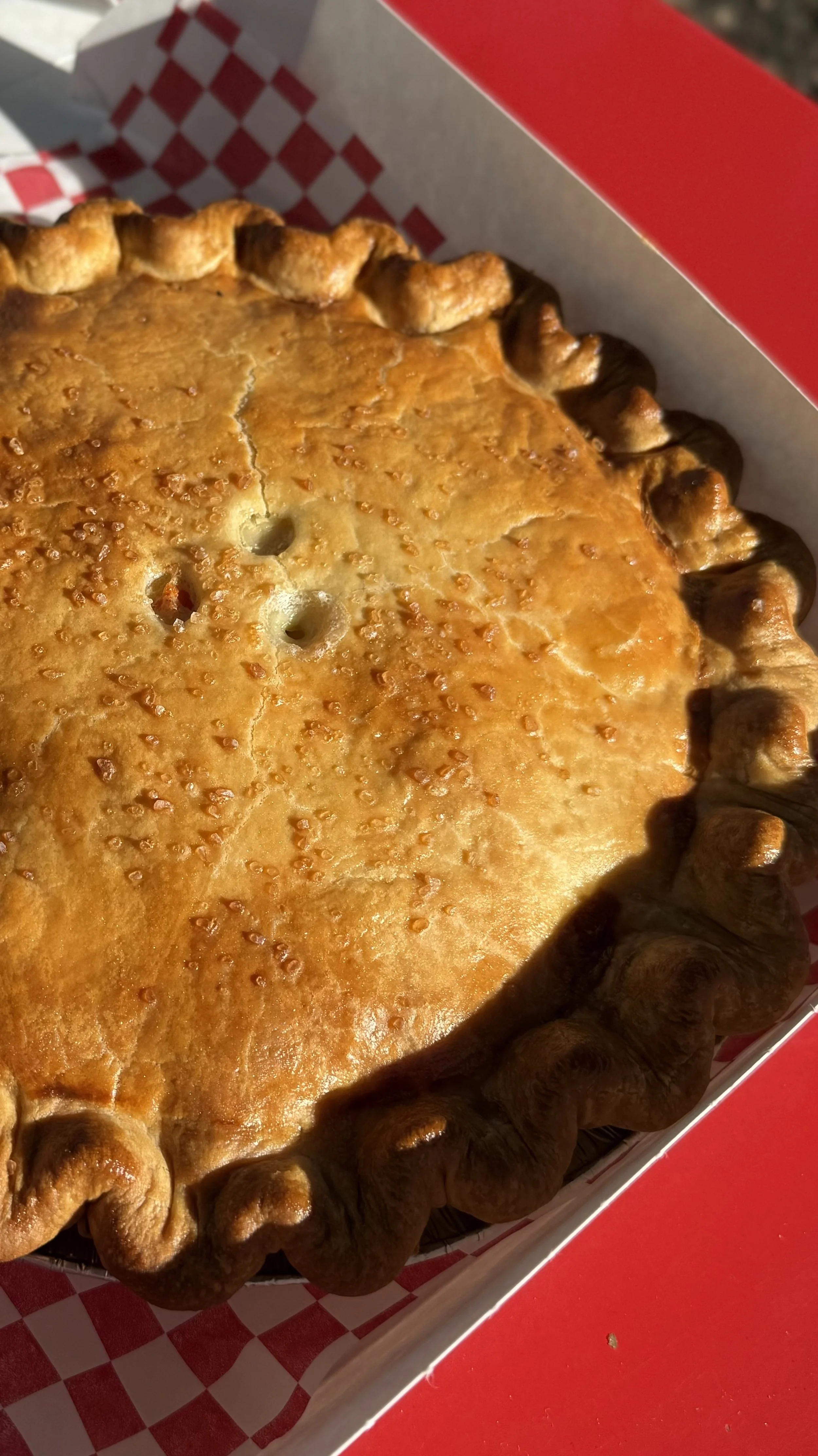 9" Chicken Pot Pie *pick up cold to re-heat at home*