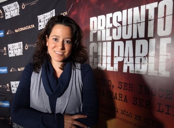Layda Negrete: Coproductora del documental "Presunto Culpable" dedicada a promover la tranformación del sistema judicial de México durante 15 años.