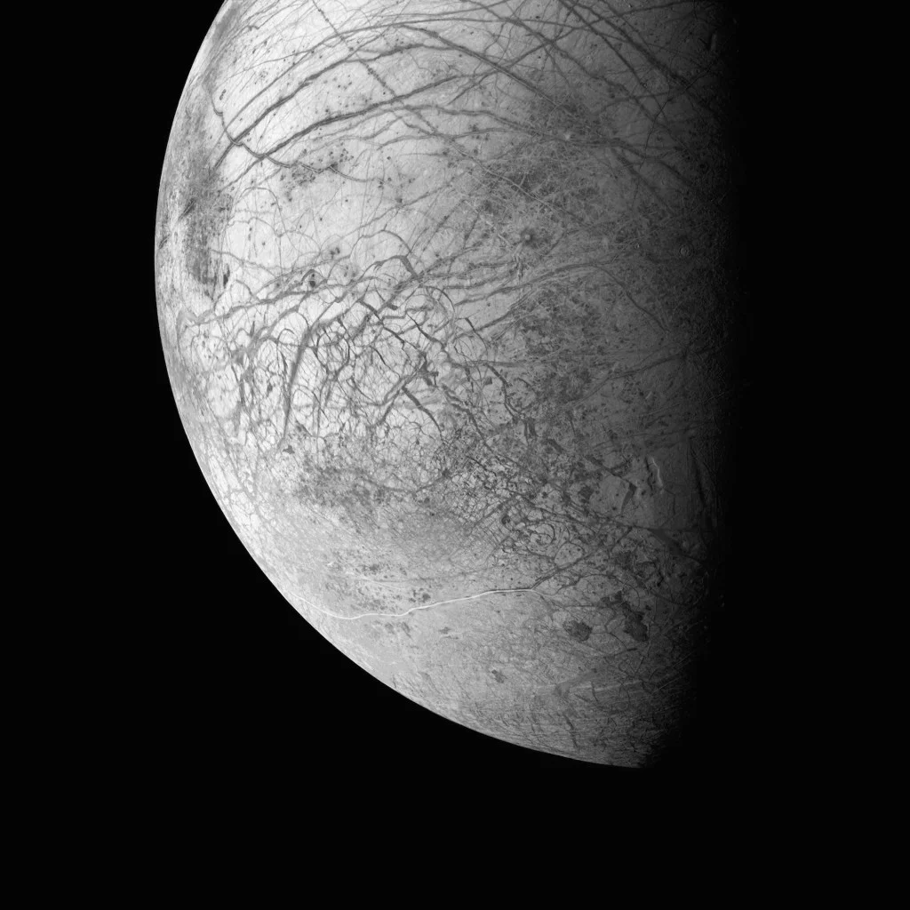 Galileo, una de las lunas de Júpiter. 29 de Marzo de 1998