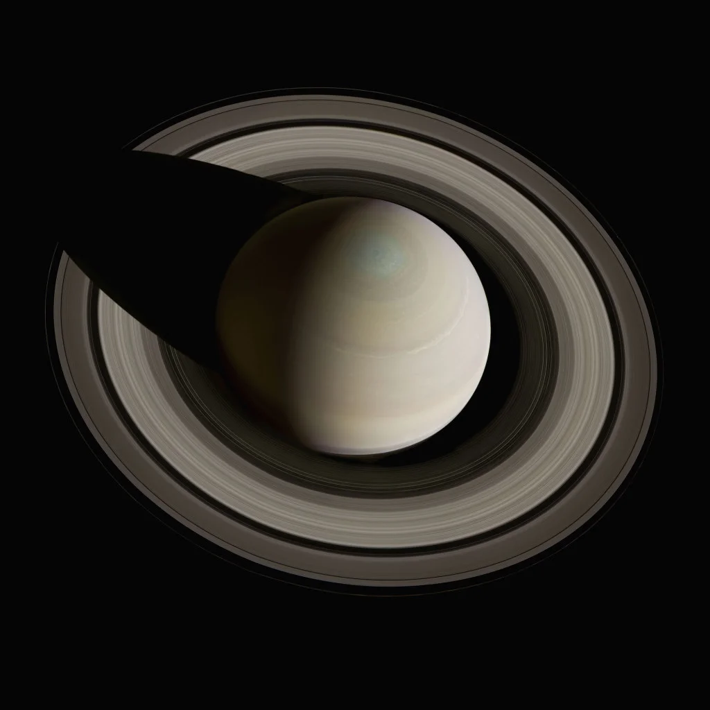 Foto de Saturno generada a través de 36 fotos y empleando filtros de color. 10 de octubre de 2013.