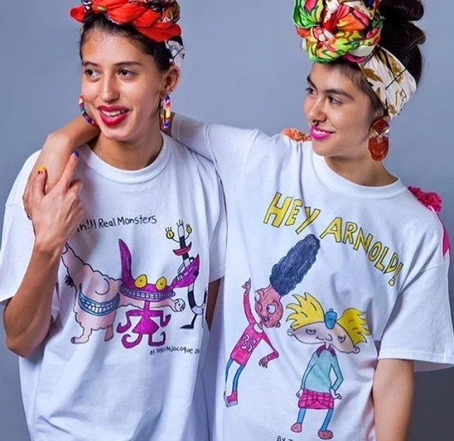 Playeras con tus caricaturas favoritas de los noventa por Taquitojocoque.