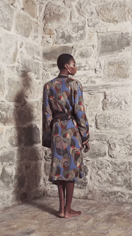 Cobalt Robe, Tank, Shorts.gif