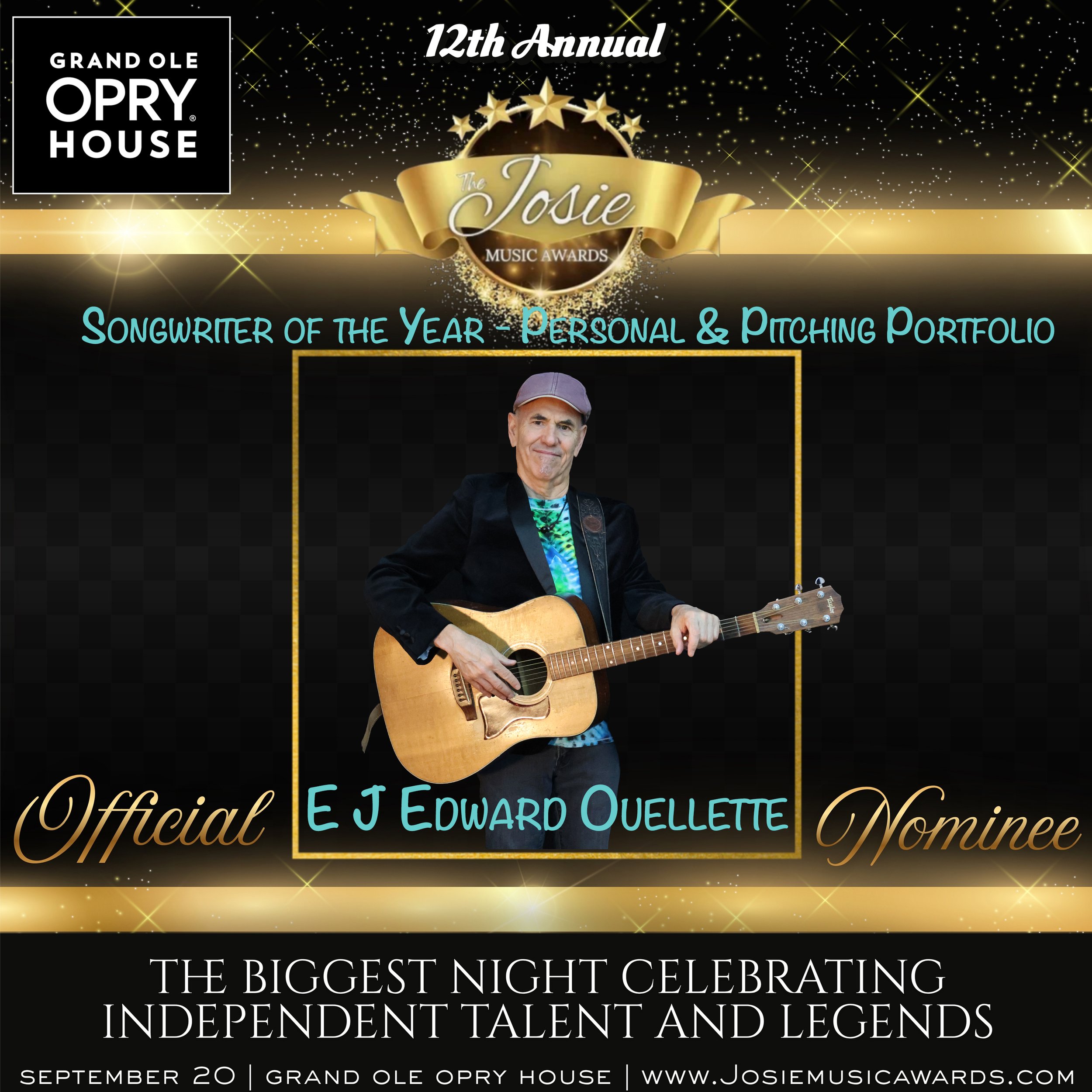 Josie awards 2026 Songwriter.JPG
