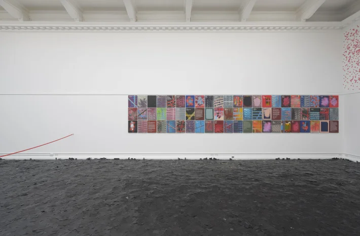 Heman Chong, An Arm, A Leg and Other Stories, 2015. Installation view at the South London Gallery. Courtesy the artist and Wilkinson Gallery. Photo: Andy Keate