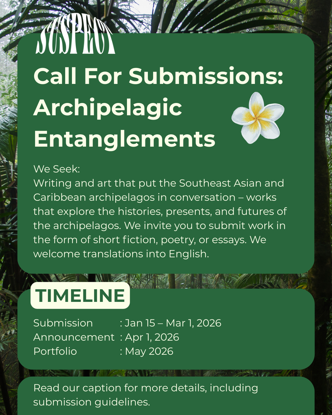 Call for Submissions: Archipelagic Entanglements