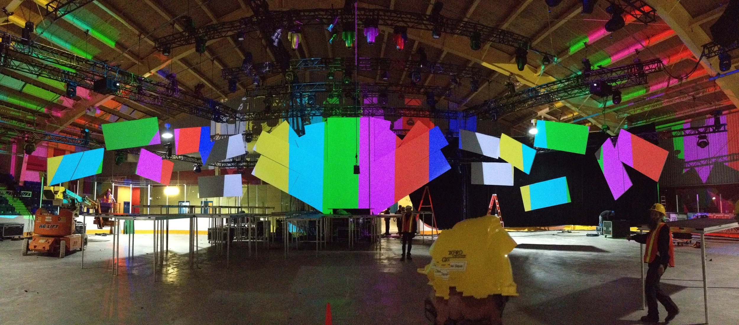  1er test de projection&nbsp; 