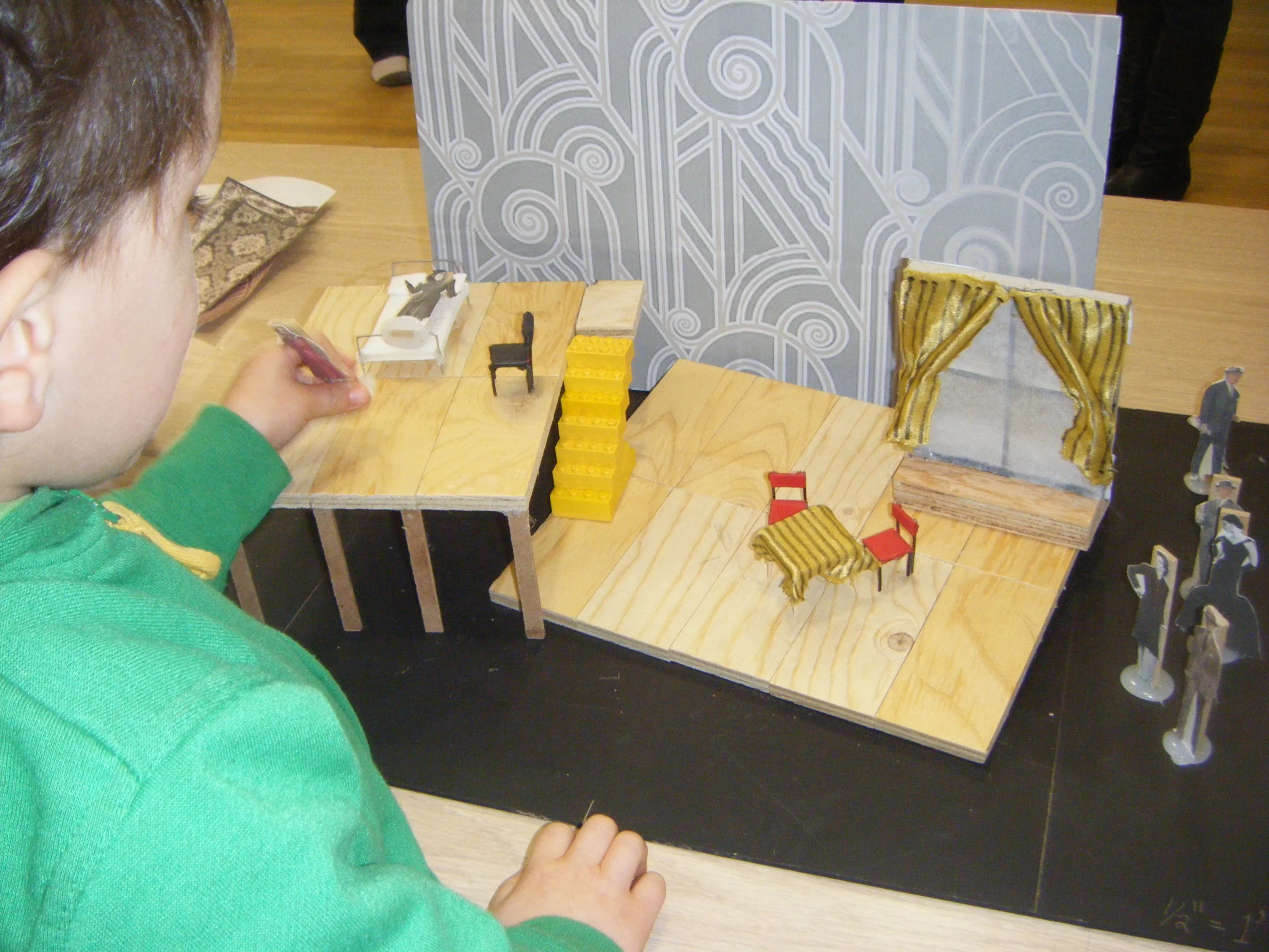 The old maid and the thief / The Impresario - Maquette