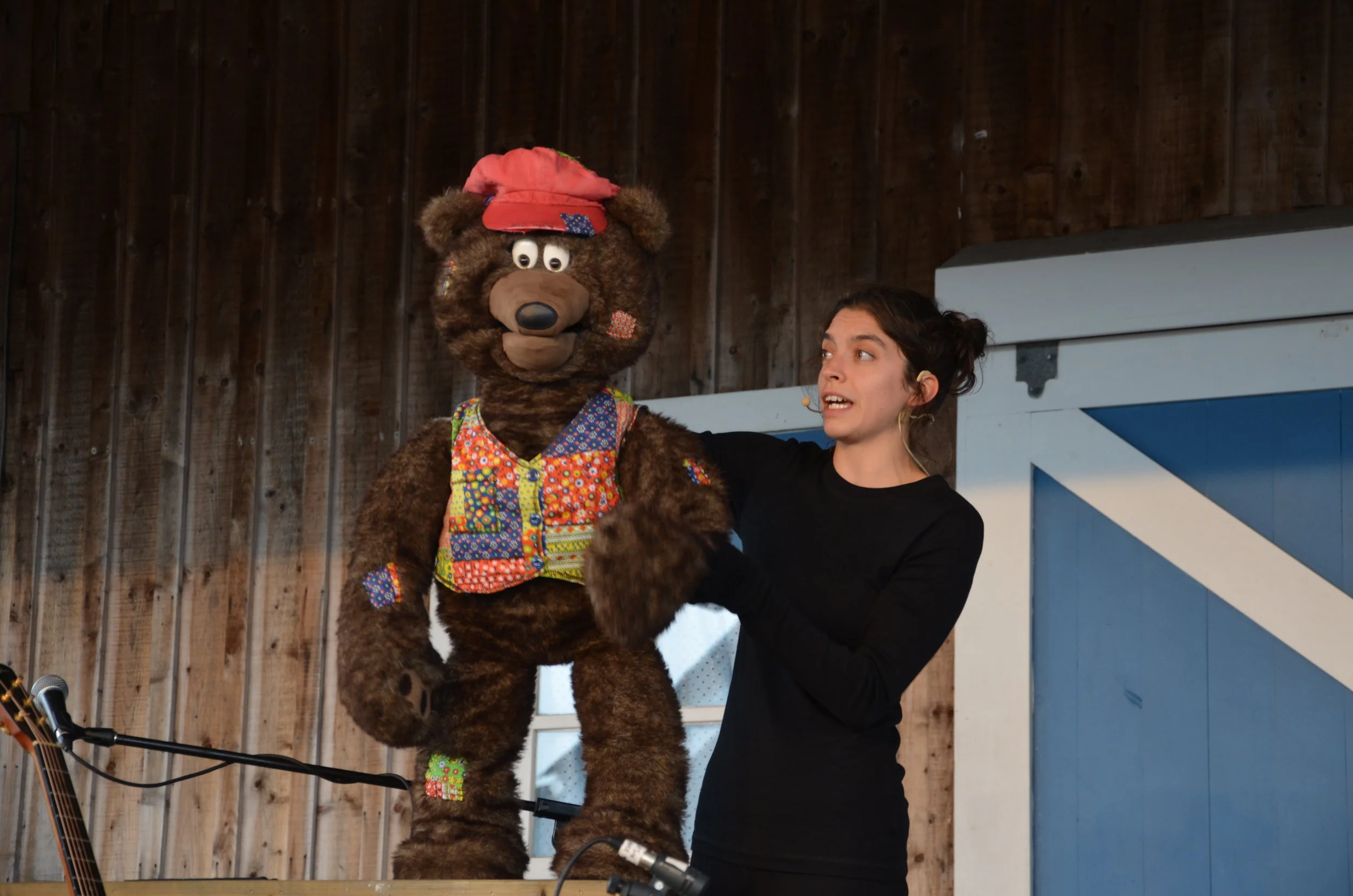  Avec la comédienne et marionettiste Bianca Richard 