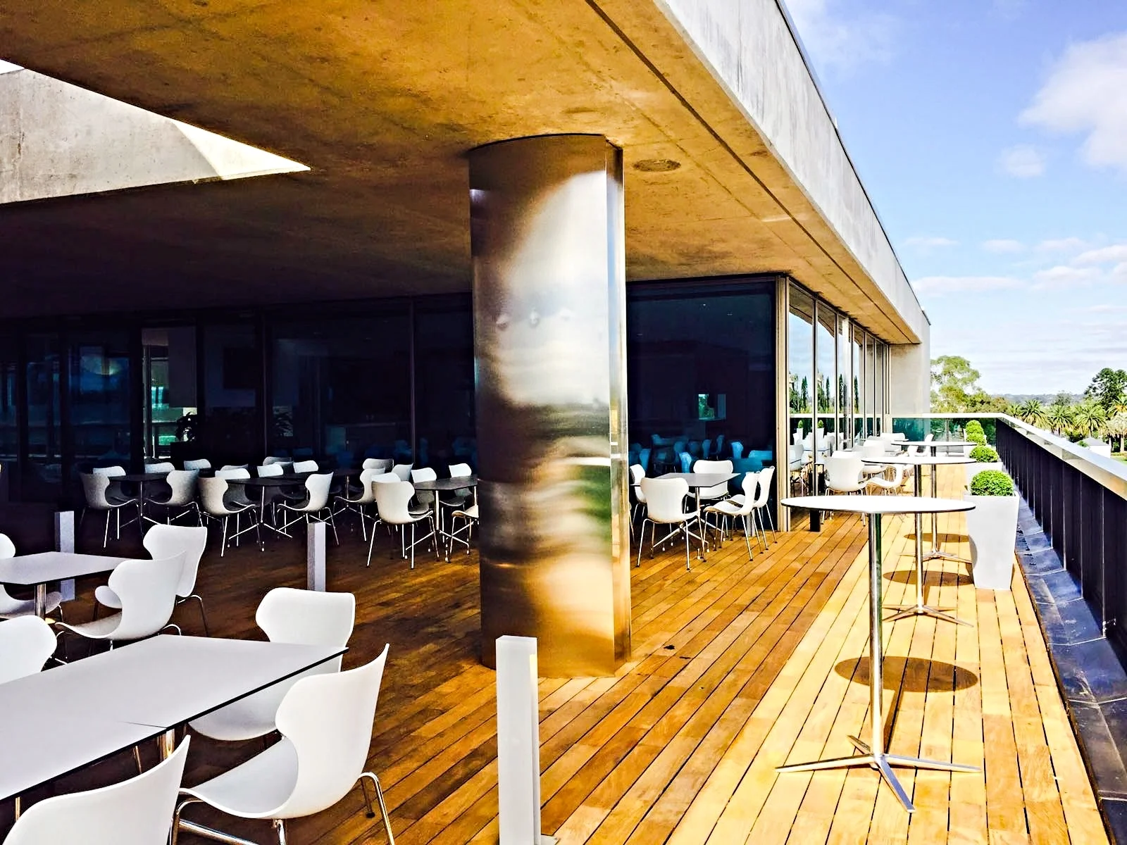 OUT DOOR STAFF CAFETERIA