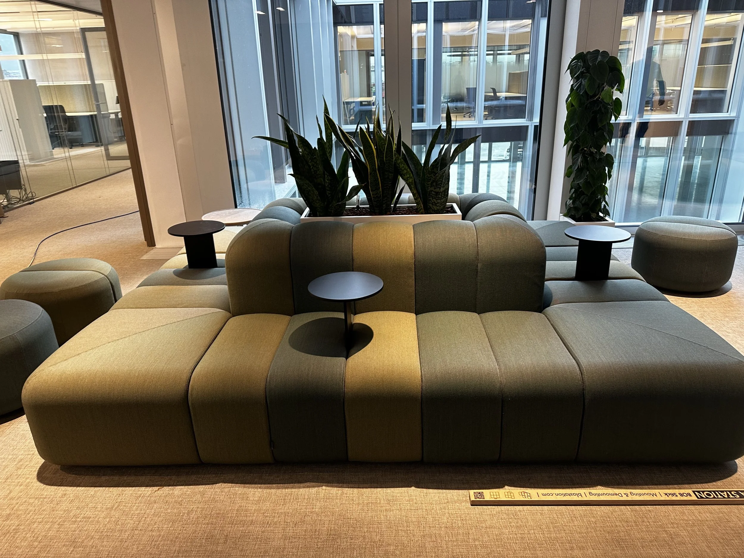 Breakout seating by Blastation