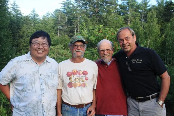 L-R: Thomas Chao, Shaun Shepherd, John Bunker & Dan Bussey. Apple experts from across the country!