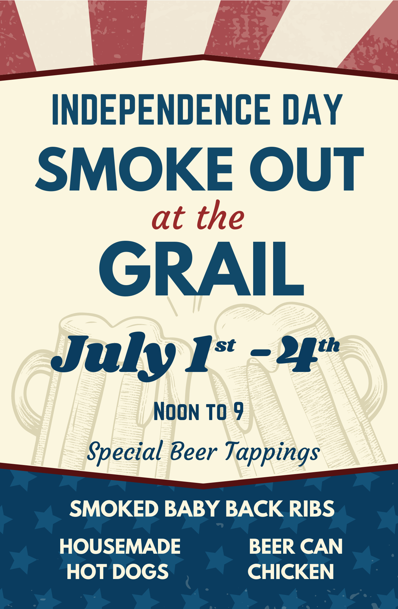 Independence Day Smoke Out at the Grail 