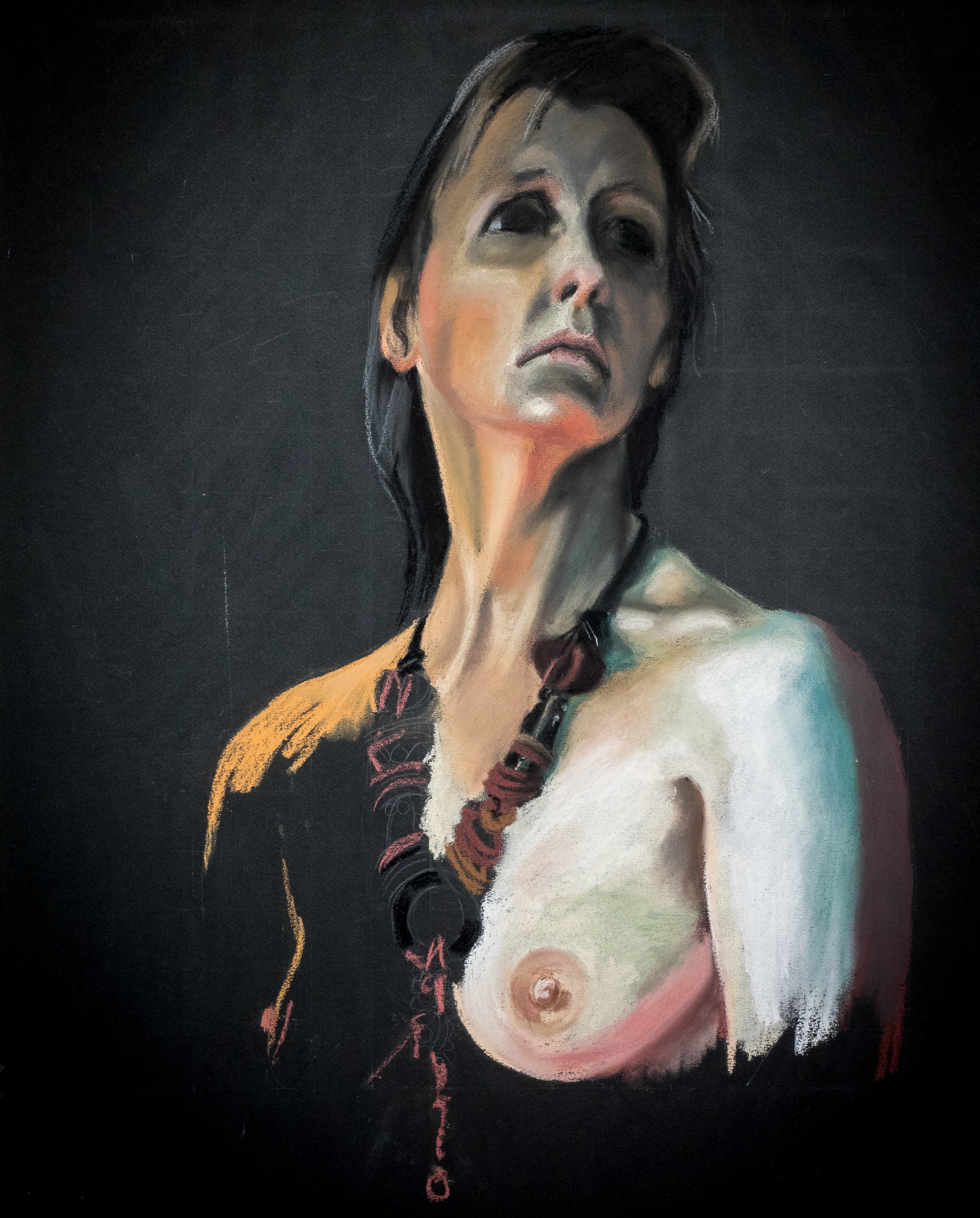 Linda and I have been partners for more than twenty years and I have made scores of drawings of her, and paintings. It is a part of what I do. Most of the images here are of her.