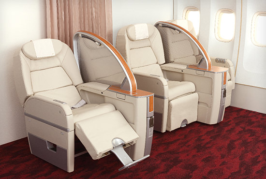 SkyNext domestic 777 first class seat