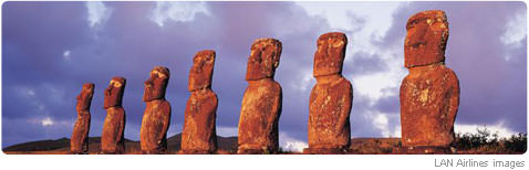 Easter Island moai