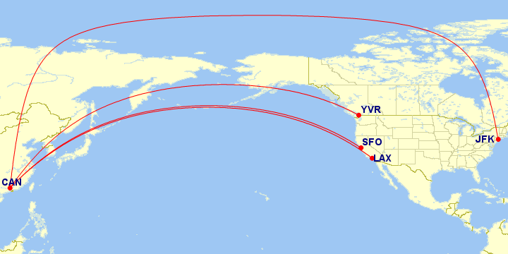 courtesy Great Circle Mapper