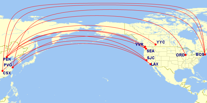 courtesy Great Circle Mapper