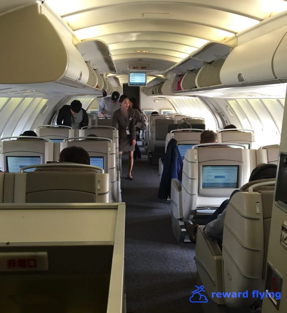 Upper Deck Business Class - Used as Economy on this flight