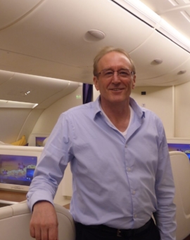 On Thai Airlines A380 - First Class
