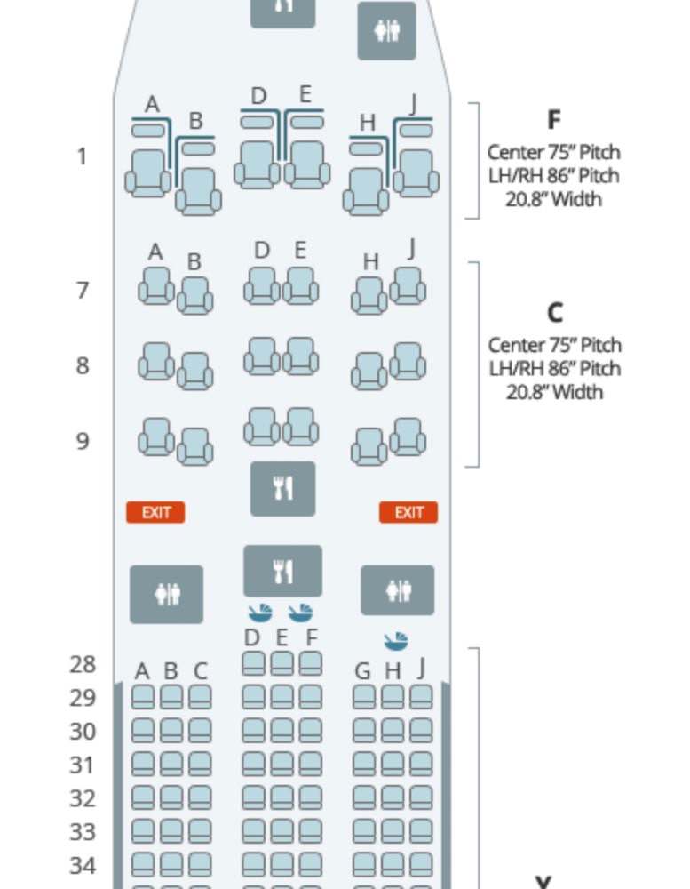 Korean Air A380 Seating Chart