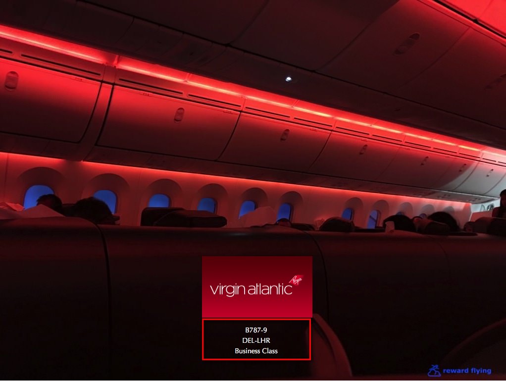 Virgin Atlantic B787 9 Business Class Del Lhr Reward Flying