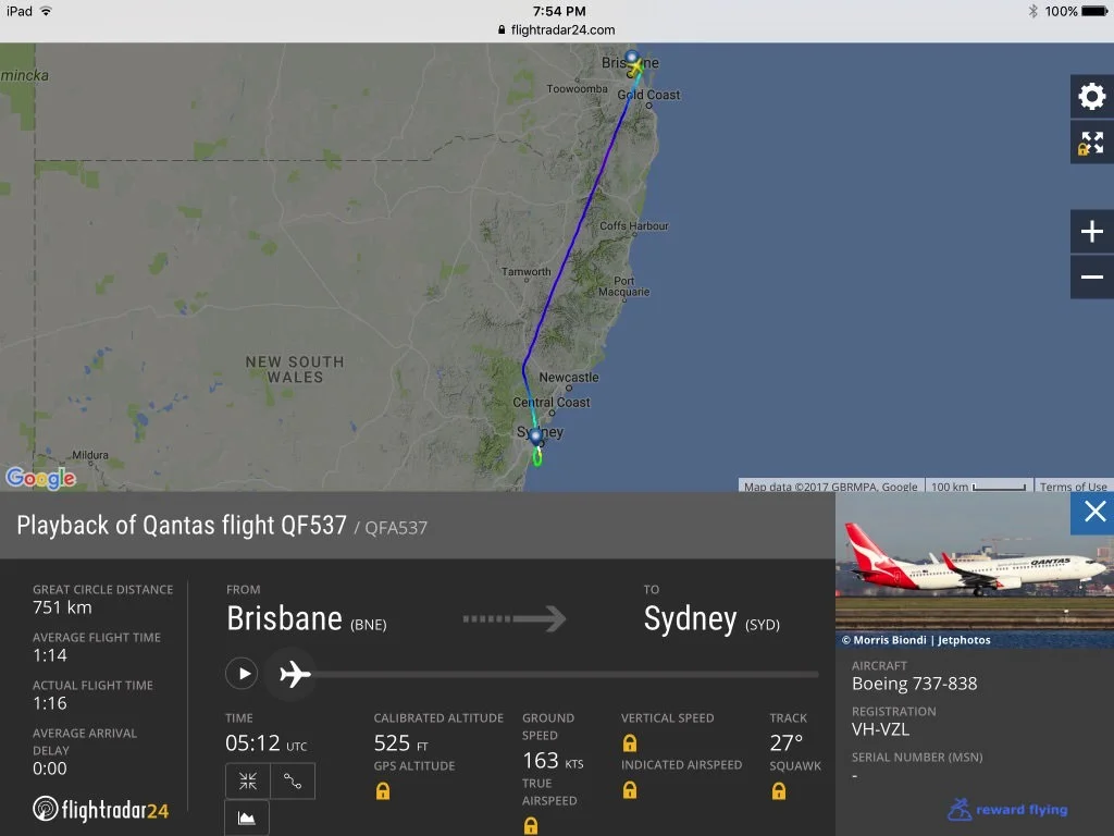 QF537 Flight path.jpg