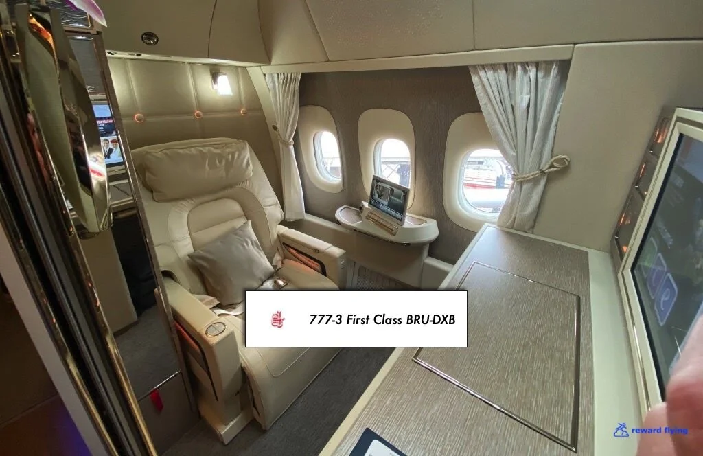 Emirates 777 300 First Class New Suites Reward Flying
