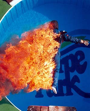 Thorpe Park High Diving Show