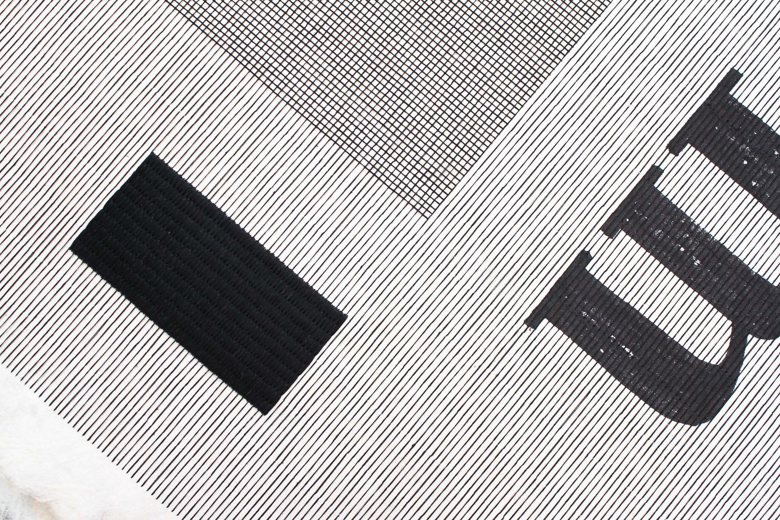 nm paper, ink, thread 590 * 820 2020