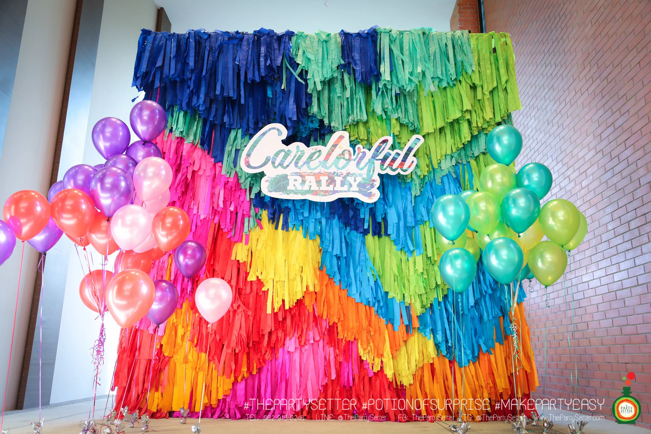 Colorful Theme — THE PARTY SETTER บริการรับจัดปาร์ตี้ รับจัดงานอีเว้นท์