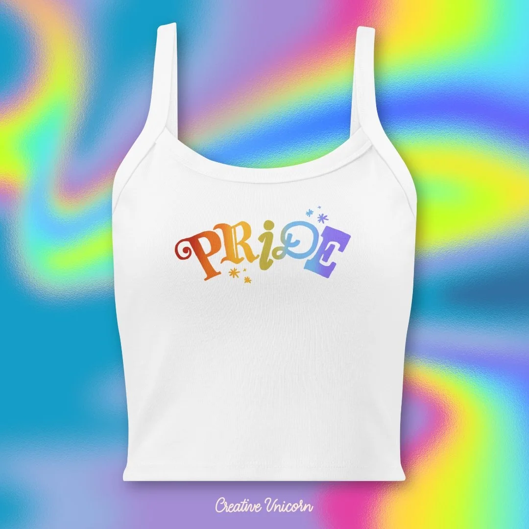Pride Micro-Rib Tank Top