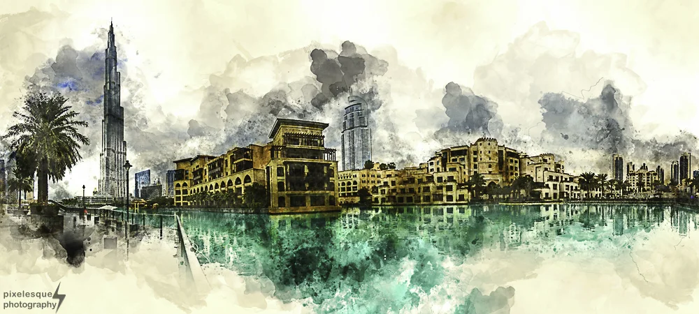 After the Rains - in watercolour