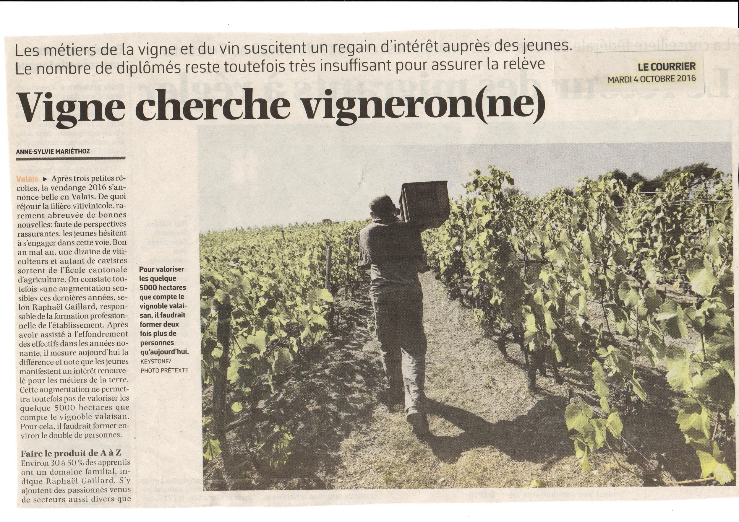 Le Courrier - octobre 2016 - 1