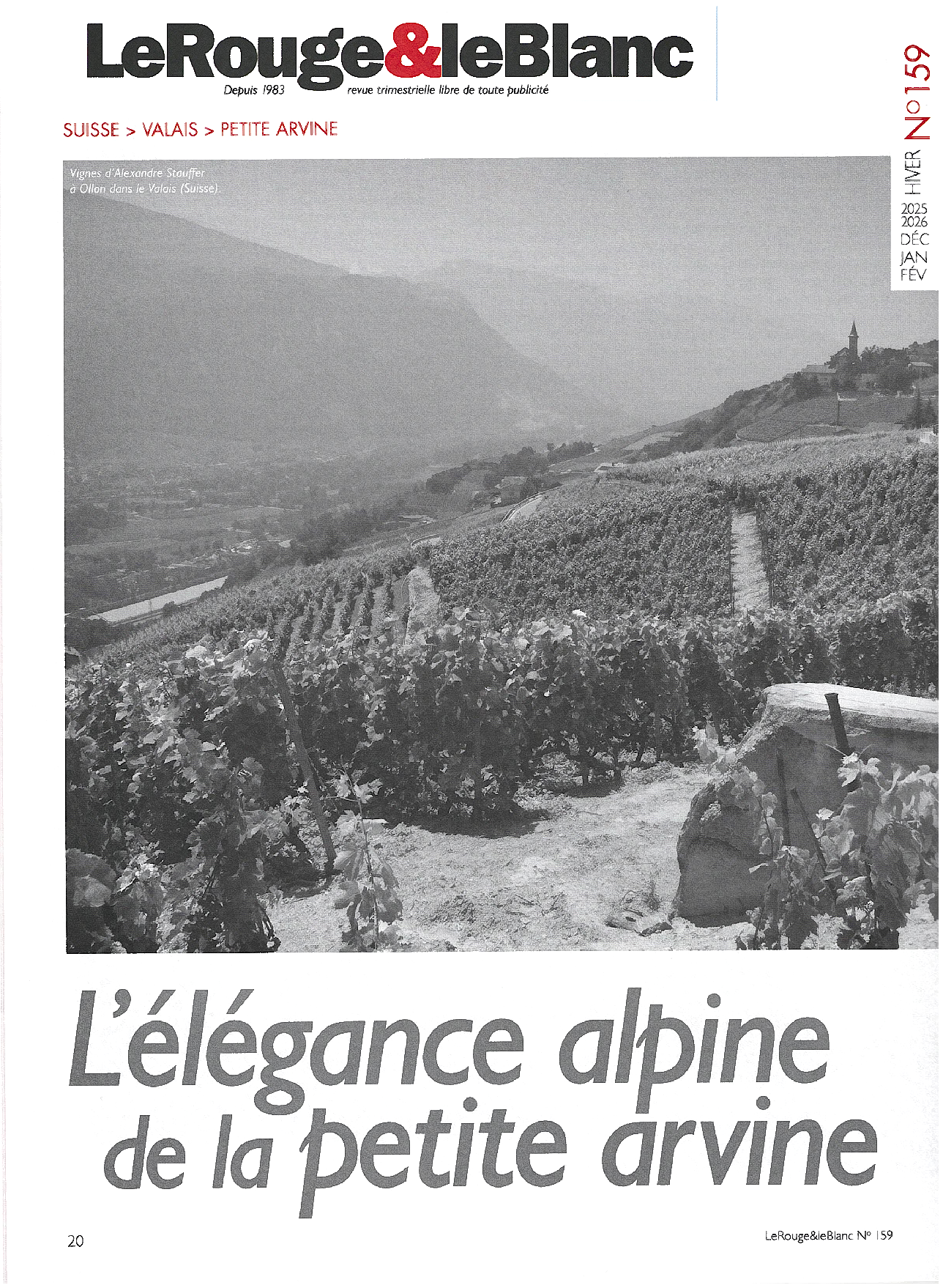 Le Rouge & le Blanc - Hiver 25-26