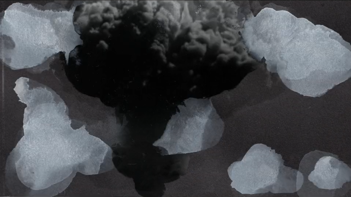 Emilia Izquierdo, BLIND LIGHT/WHITE NOISE (video still), 2016