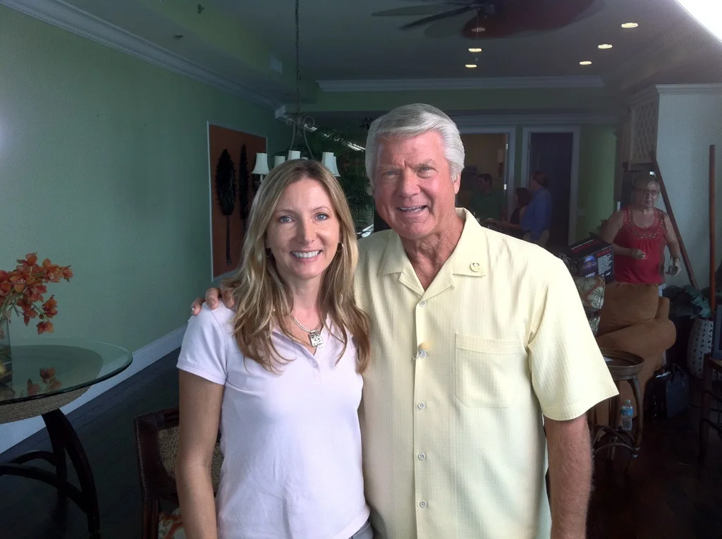 With Jimmy Johnson