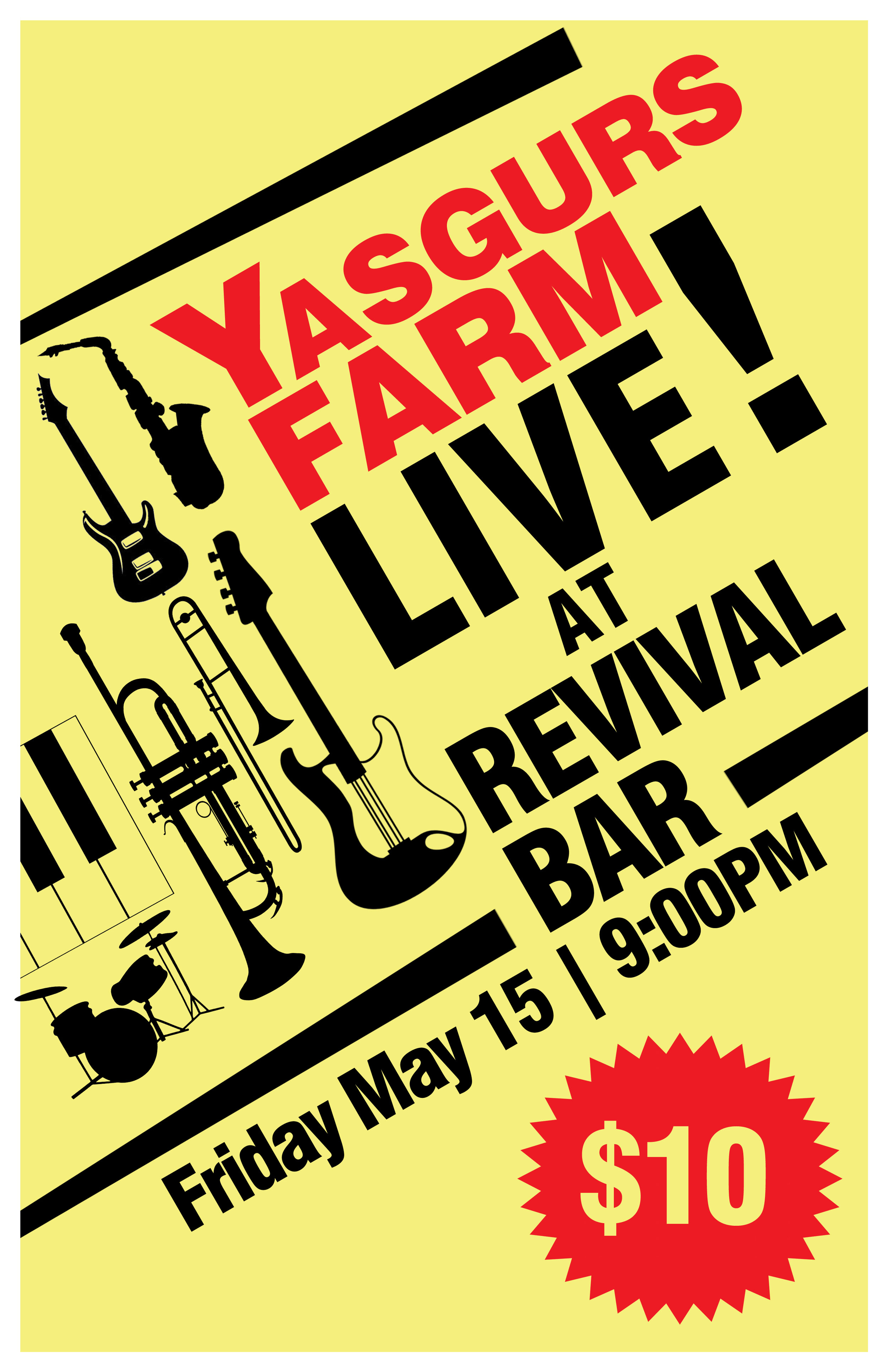 Yasgur's Farm: LIVE! at Revival Bar
