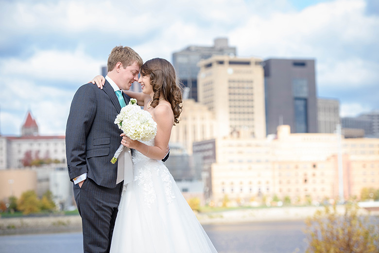 Harriet Island Pavilion Wedding Photos | Ali and Pete