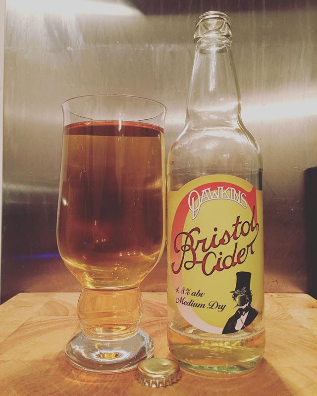 Bristol Cider from @dawkins.ales #CiderTasting #CiderTastings #Cider #Ciders #CraftCider #craftCiders #CraftCiderPorn #RealCider #CiderSampling #CiderSamples