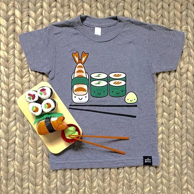 It's pretty cool to open an envelope from korea with photos of your 18-month-old son rocking the sushi tee you sent him. #pijjakids #parentstobe #koreanadoption #adopt #adoption #adoptivefamily #adoptiveparents #adoptionrocks #adoptionislove #adoptio