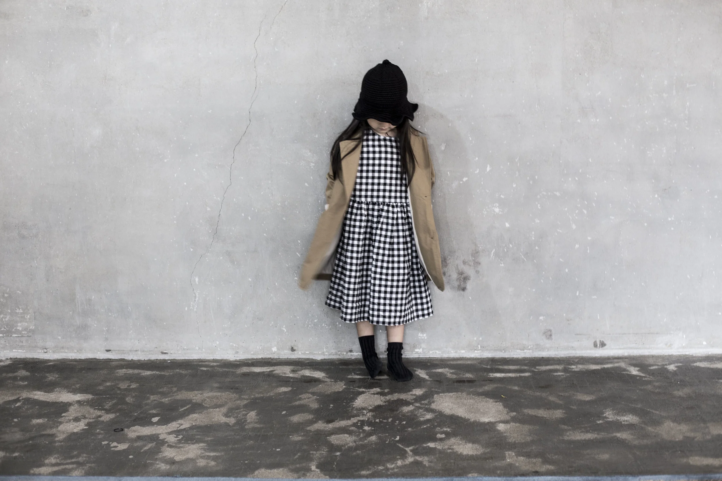 gingham check dress 
