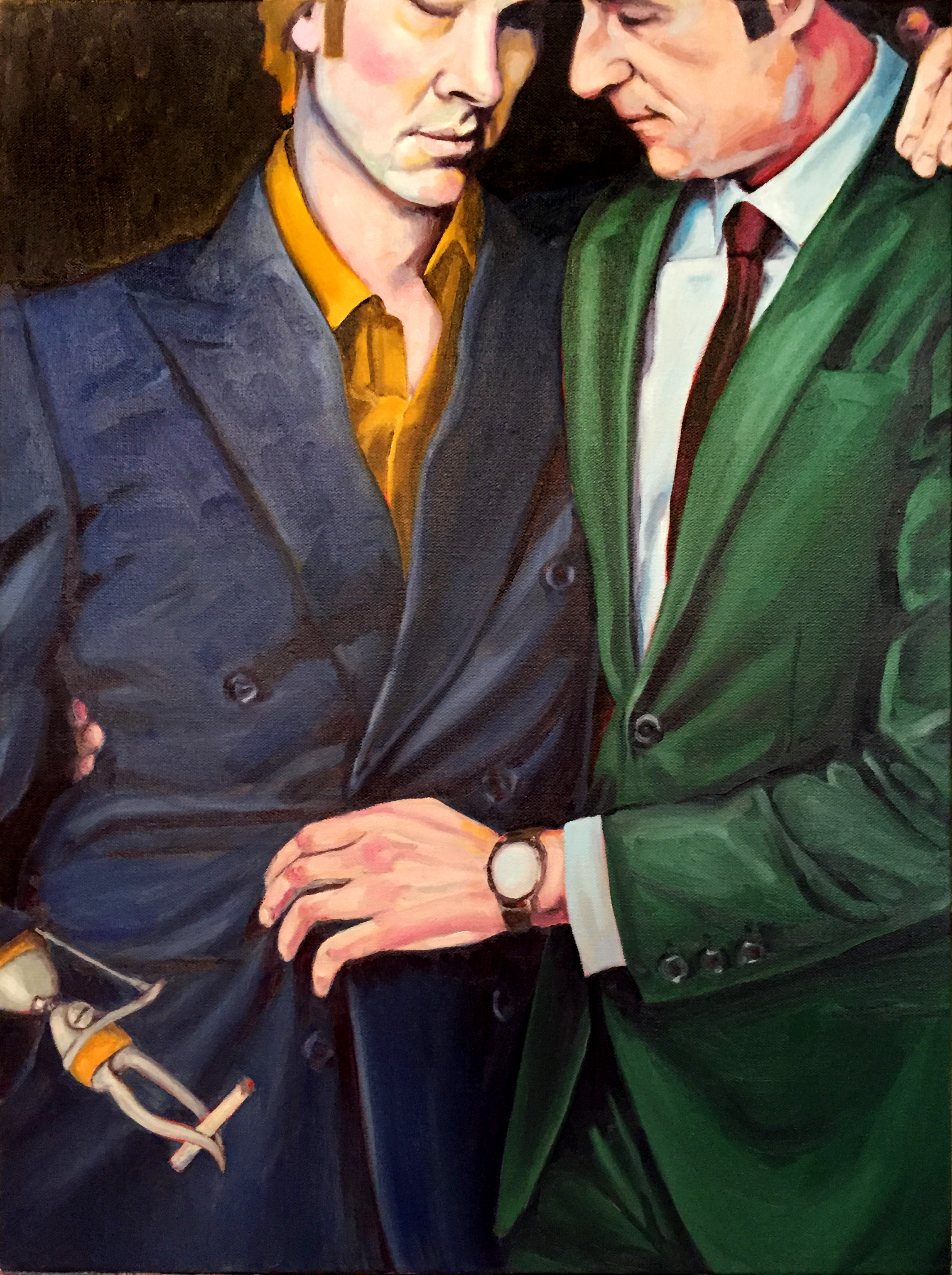 This one is closer to finished. I'm thinking about what it needs.