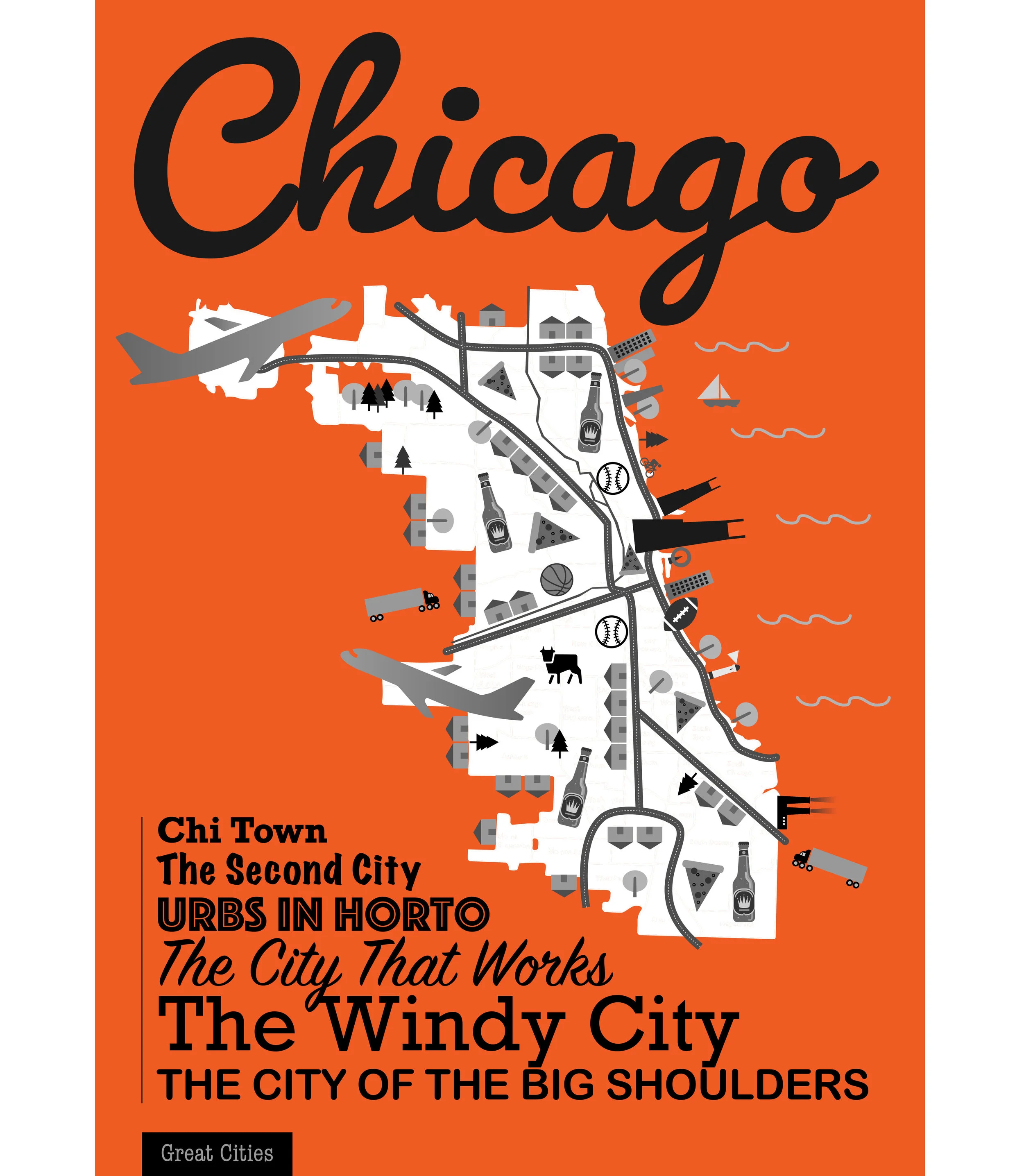 'Great Cities' Poster: Chicago