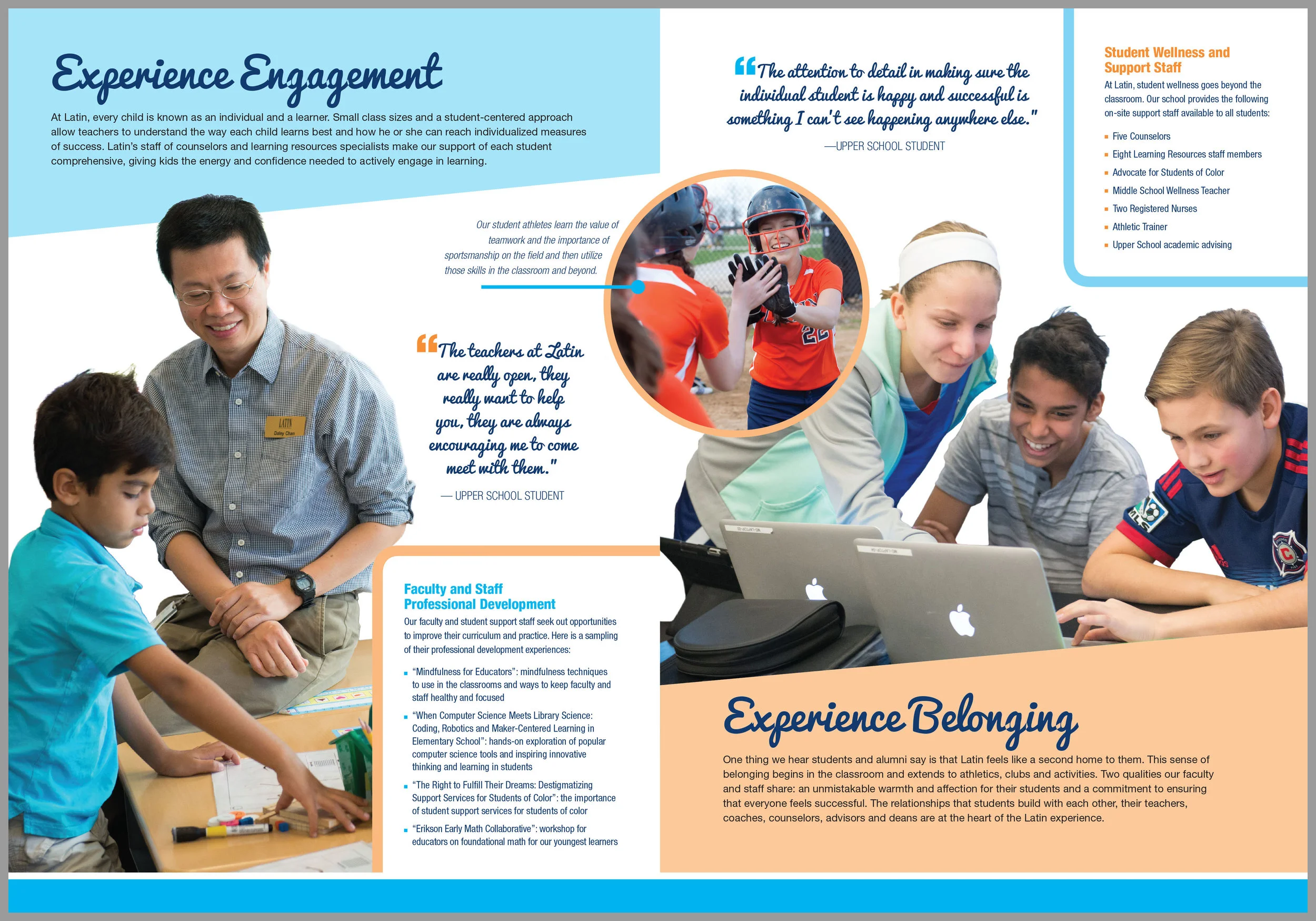 Experience Engagement and Experience Belonging.