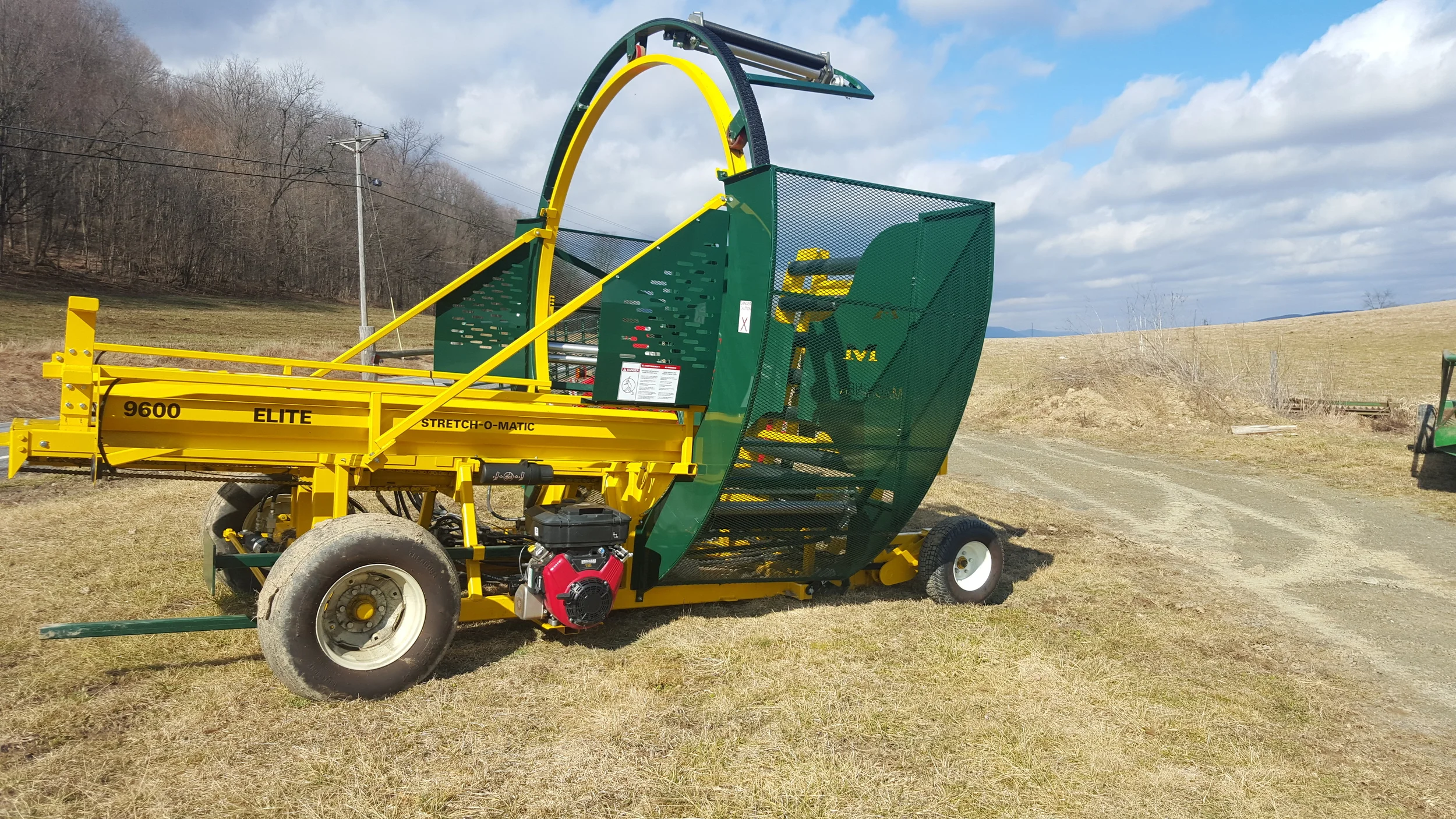 AM Machinery Model 9600 Elite Inline Wrapper