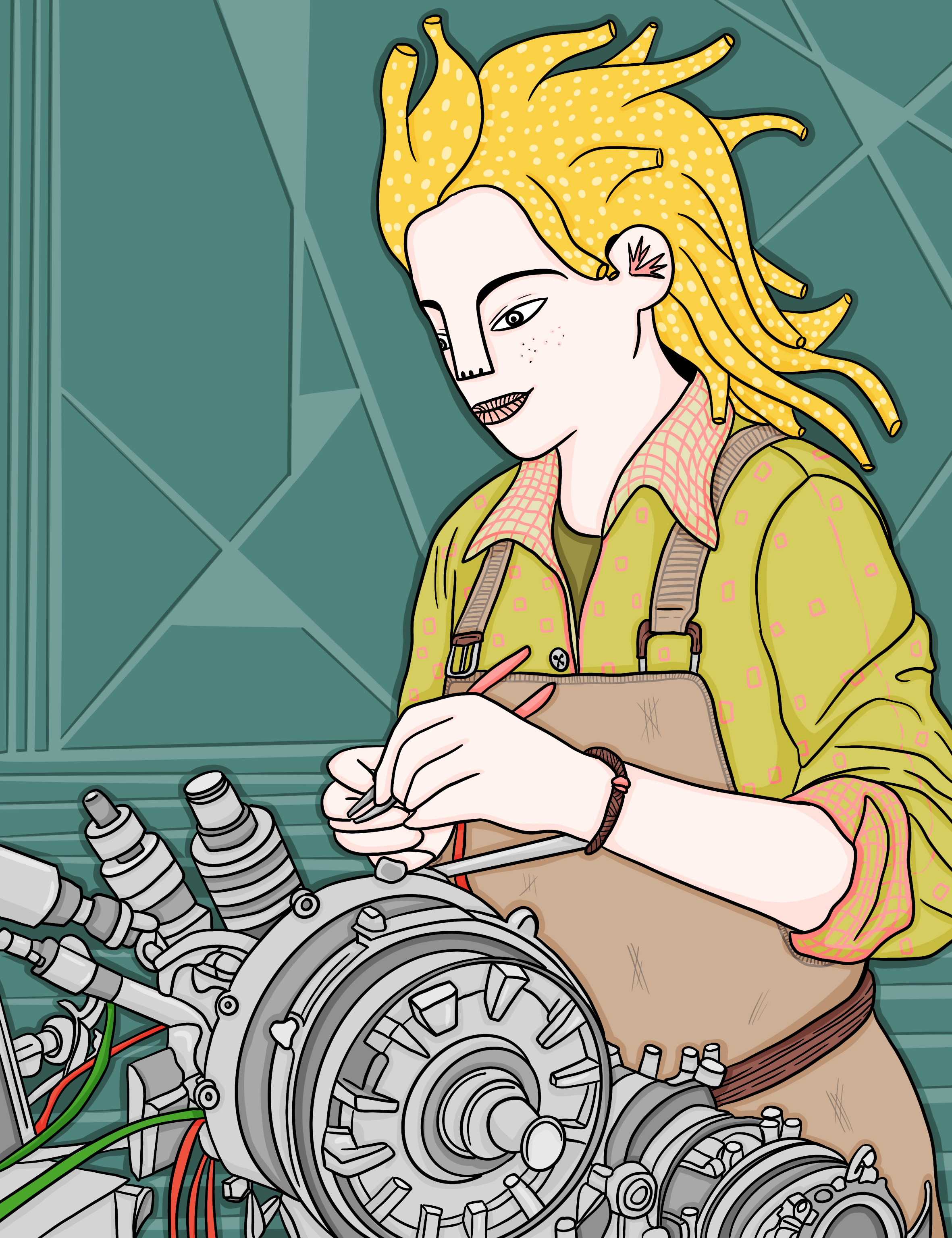 Masholand illustration - the Body Shop Georgia