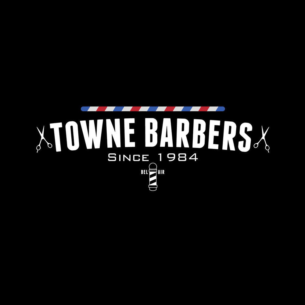 TOWNE BARBERS BRANDING