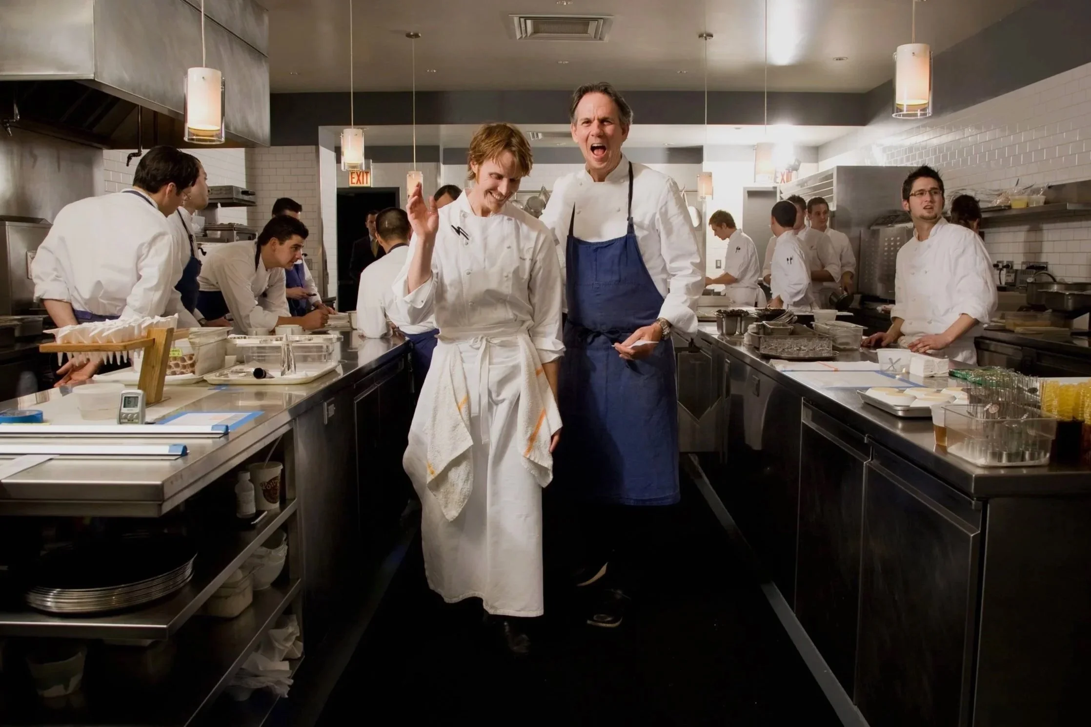 Chef Grant Achatz and Chef Thomas Keller